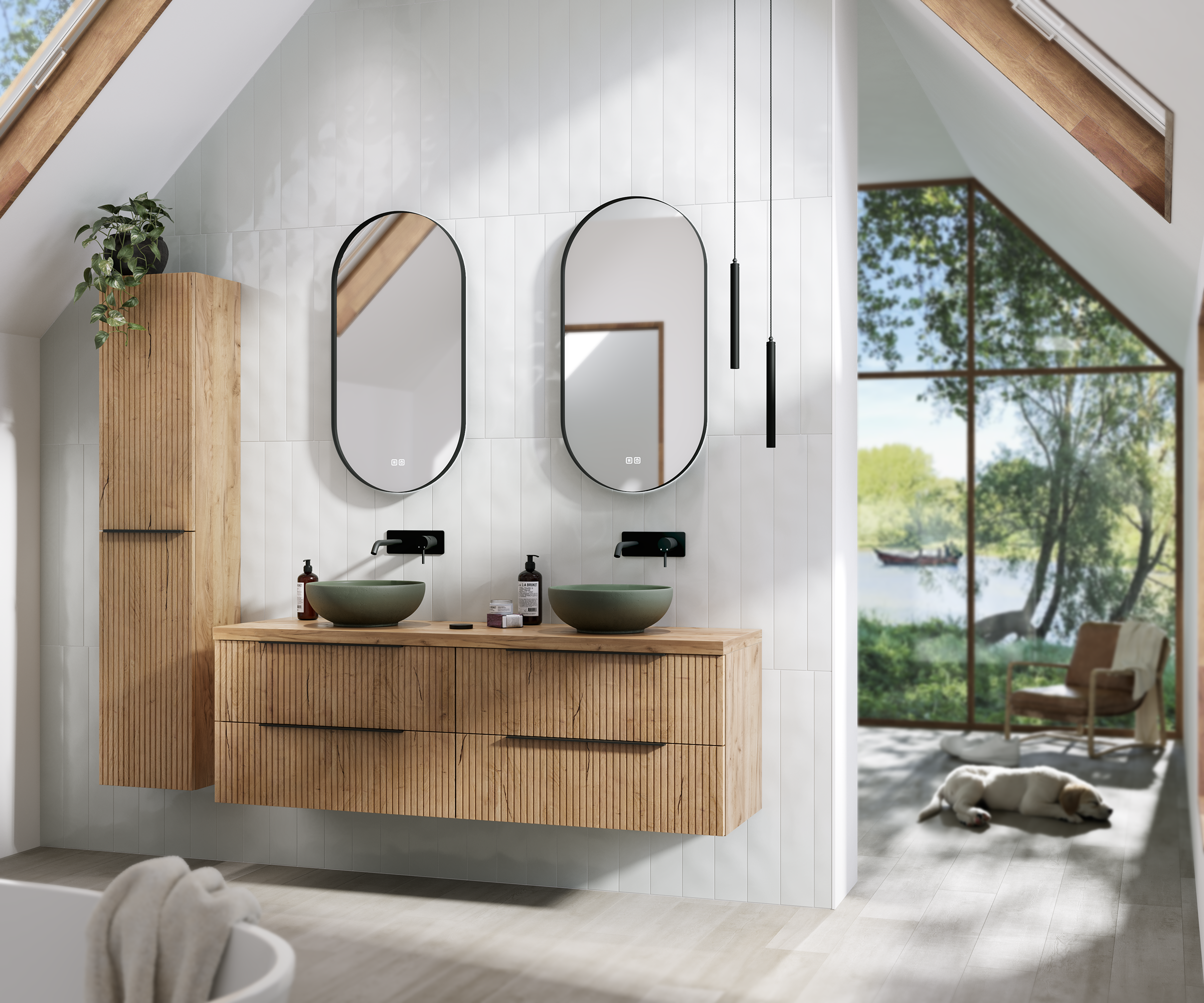 Gekleurde opbouwkommen Thebalux Gekleurde opbouwkommen Thebalux